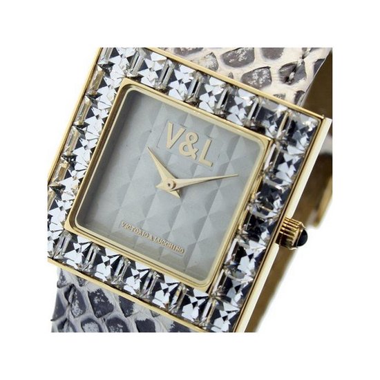 V & l hora comprometida VL062602 Vrouwen Quartz horloge