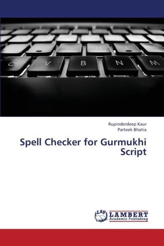 Spell Checker for Gurmukhi Script - cover