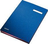 Esselte Vloeiboek Karton - Blauw - Voor Thuiswerken - Ideaal Voor Thuiskantoor