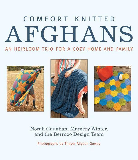 Comfort Knitted Afghans - cover