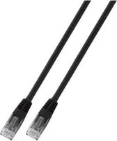 Techtube Pro - Internetkabel UTP CAT6 - zwart - 0.5 meter