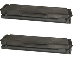 KATRIZ® huismerk Toner 2x MLTD101S(SU696A)Geschikt voor| Samsung ML-2160 / -2161 /-2162W /-2164 /-2165 /-2165W /-2166 /-2167 /-2168 /-2168W /SCX-3400 /-3400F /-3401 /-3401FH /-3405 /-3405F /-3405FW /-3405W /-3406 series /-3407 /SF 760P / 761 series