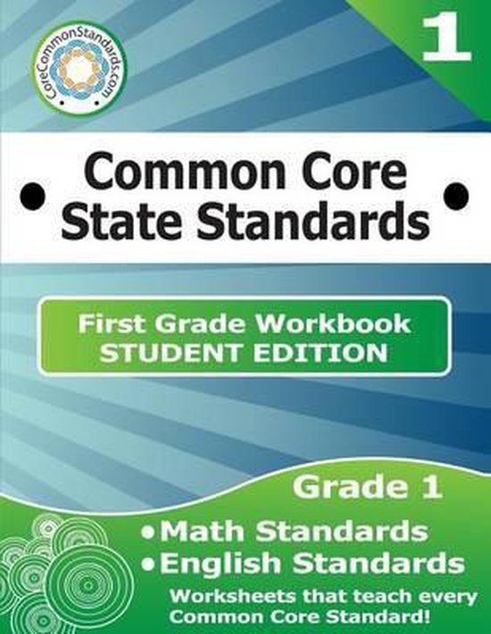 First Grade Common Core Workbook - Student Edition - cover