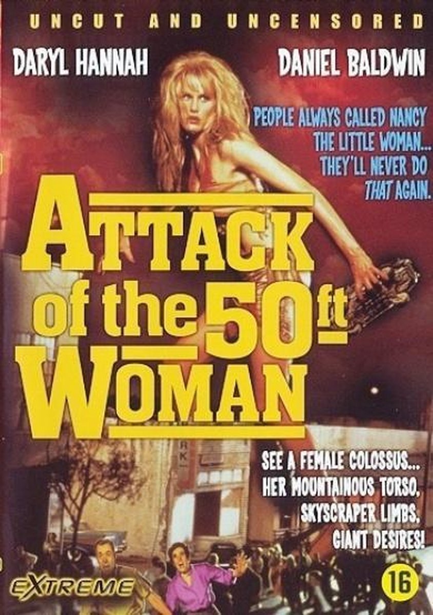 Attack of the 50ft Woman - Speelfilm DVD - Uncut & Uncensored | bol