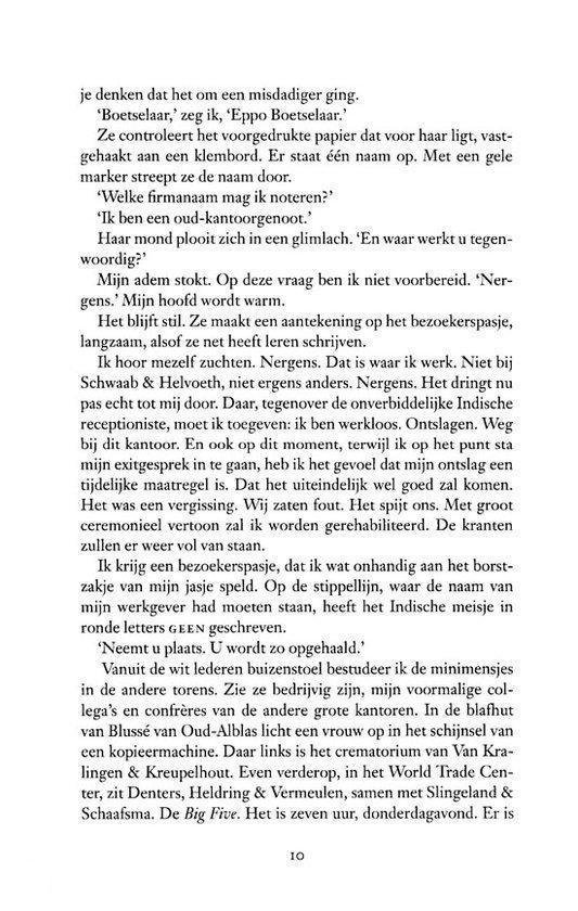 Een bladzijde uit een boek met tekst.