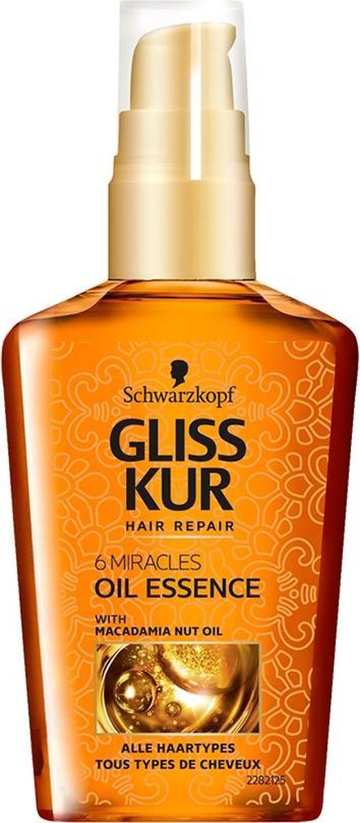 Schwarzkopf Gliss Kur 6 Miracles Oil Essence 75 ml haarolie Vrouwen