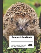 Curious Hedgehog - Composition Book