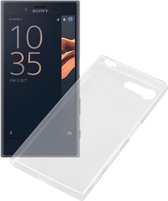 MP Case TPU UltraSlim 0,8mm transparant back cover voor Sony Xperia X Compact