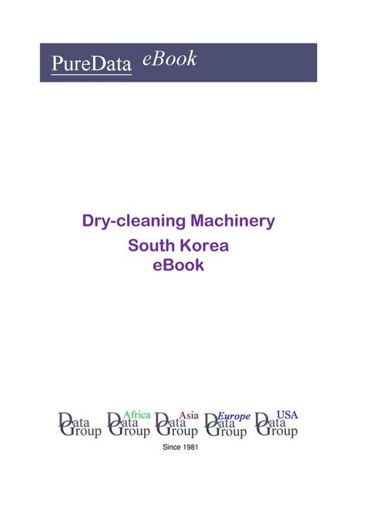 PureData eBook - Dry-cleaning Machinery in South Korea - cover