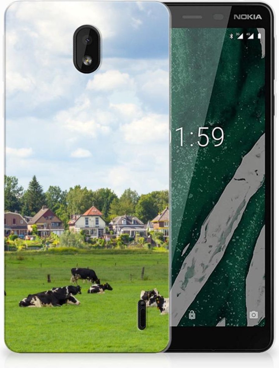 Nokia 1 Plus TPU Hoesje Koeien