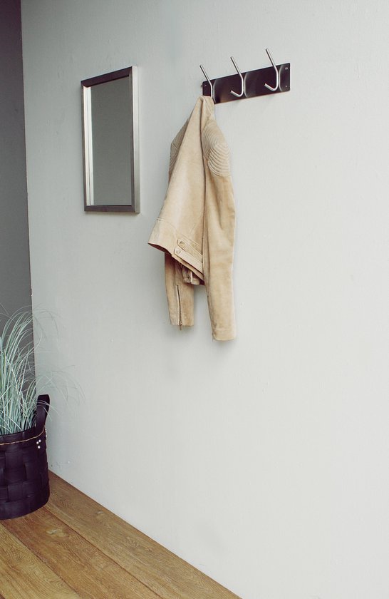 Spinder Design Fusion Kapstok met 3 Haken RVS