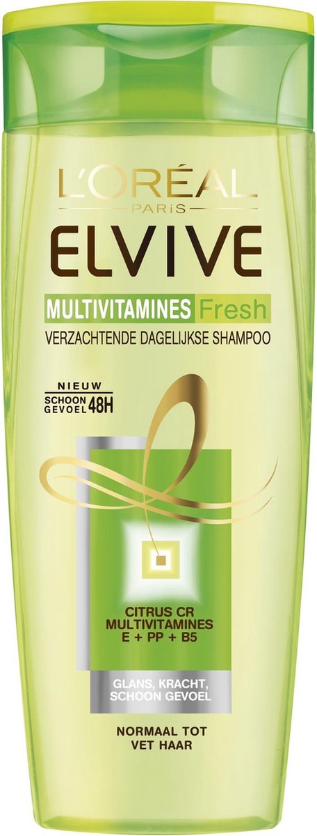 L'Oréal Paris Elvive Multivitamines Fresh - 250 ml - Shampoo