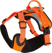 Hurtta dazzle padded harness voor hond oranje 40-45 cm