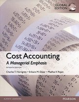 Cost Accounting Global Edition