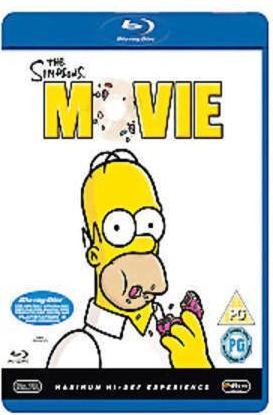 Cover van de film 'The Simpsons Movie'