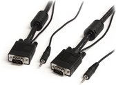 StarTech.com 10m Coax Hoge Resolutie VGA Monitorkabel met Audio HD15 M/M