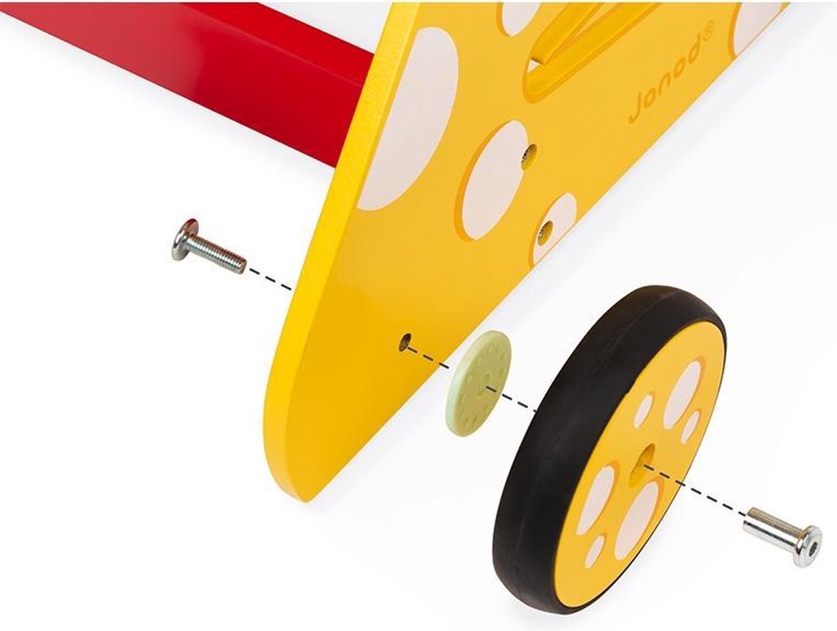 Janod - Multi-activiteiten loopwagen - Kat — afbeelding 6