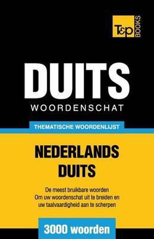 Dutch Collection- Thematische woordenschat Nederlands-Duits  ... - cover