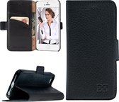 Bouletta - iPhone 5(S) & SE Lederen BookCase (Floater Black)