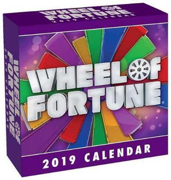 Wheel of Fortune 2019 DayToDay Calendar