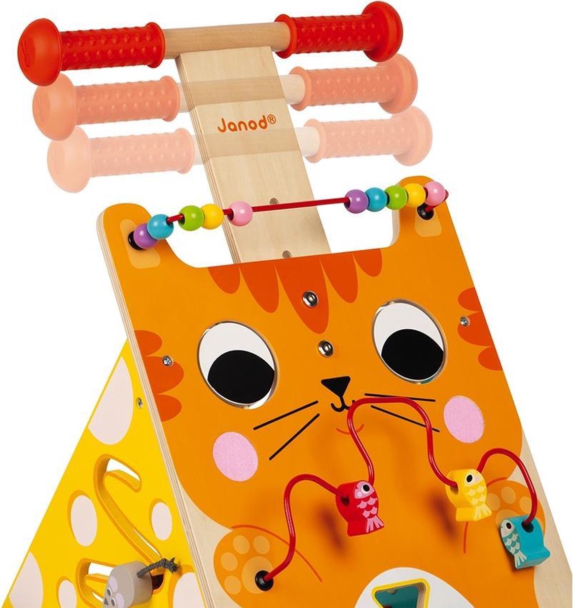 Janod - Multi-activiteiten loopwagen - Kat — afbeelding 11