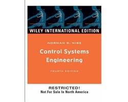 Omslag van Control Systems Engineering