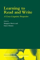 Cambridge Studies in Cognitive and Perceptual DevelopmentSeries Number 2- Learning to Read and Write