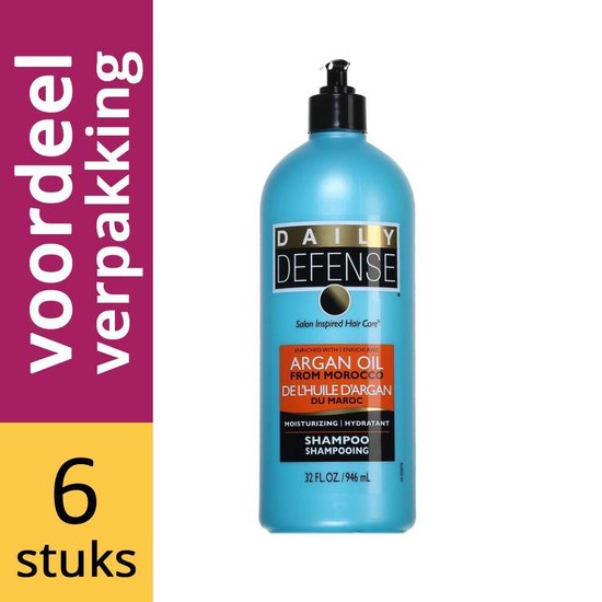 Daily Defense Shampoo Argan Voordeelverpakking