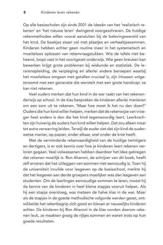 Rondom het kind - Kinderen leren rekenen