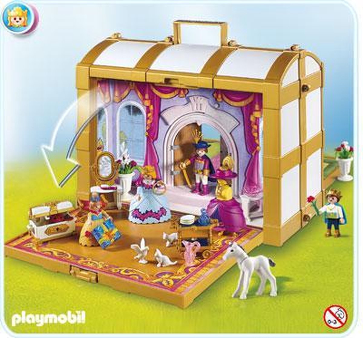 Playmobil Meeneem Prinsessenkoffer - 4249 | bol.com