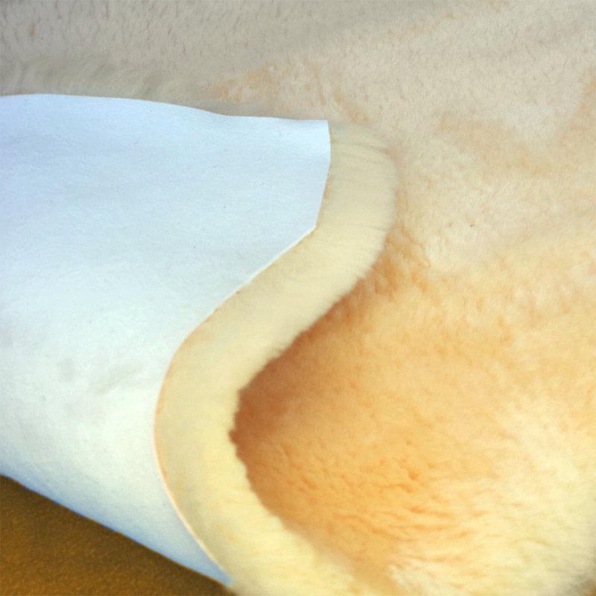WOOOL Medicinale Schapenvacht - Zacht, Veilig, 100% ECO en Groot (100-110cm)