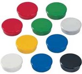 Whiteboard Magneten - 10 stuks - Assorti Mix - Rond 3,8 cm