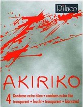 Rilaco Akiriko Condooms 4 stuks