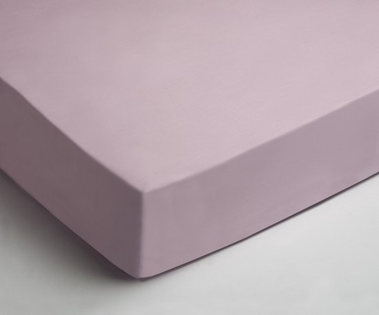 Day Dream hoeslaken - strijkvrij - katoen - 140 x 200 - Roze
