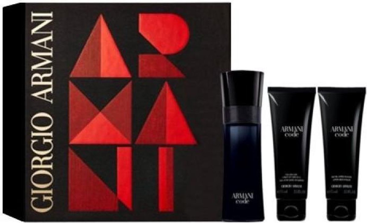 armani black code gift set