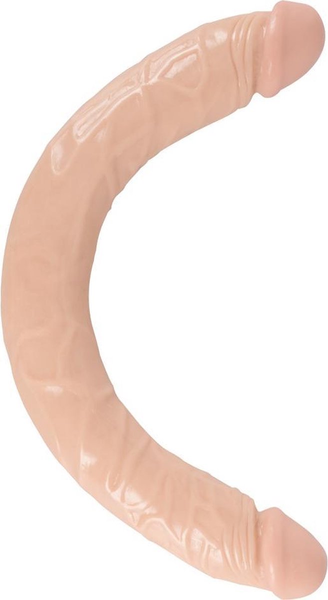 Goedkoopste Excellent Power – Realistische Dubbele Dildo met Aders en Eikel 45,5 cm - beige