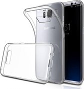 Galaxy S8 hoes - Ultra-Slim Siliconen Transparant