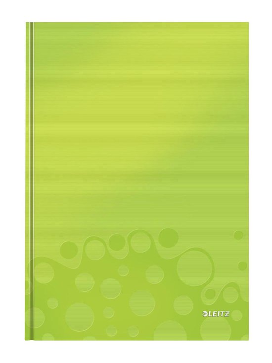 Leitz WOW notebook formaat 21 x 297 cm (A4) geruit 5 mm groen