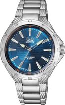 Q&Q Heren horloge -Met blauw wijzerplaat-Q964J212Y