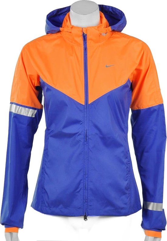 Nike Vapor jacket - Sportshirt - Dames - Maat S Fluor Oranje;Paars | bol.com