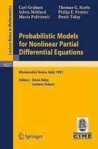 Probabilistic Models for Nonlinear Partial Differential Equations