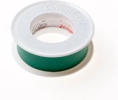 Coroplast tape 25x15mm groen 25m