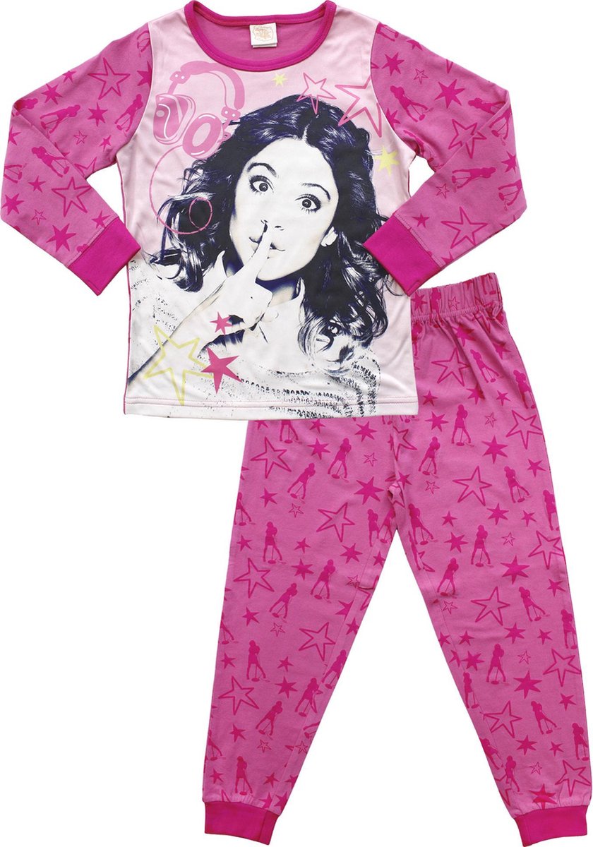 Violetta Meisjes Pyjama - Roos - Maat 110/116 | bol.com