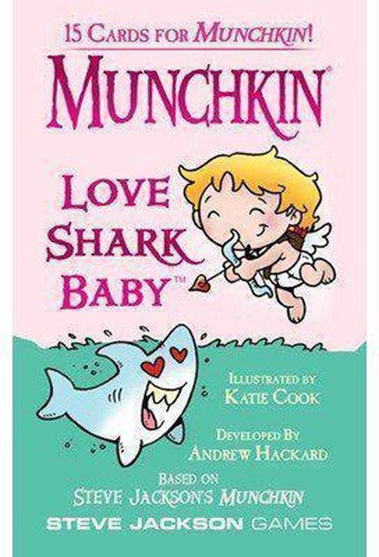 Thumbnail van een extra afbeelding van het spel Munchkin Love Shark Baby Booster Pa