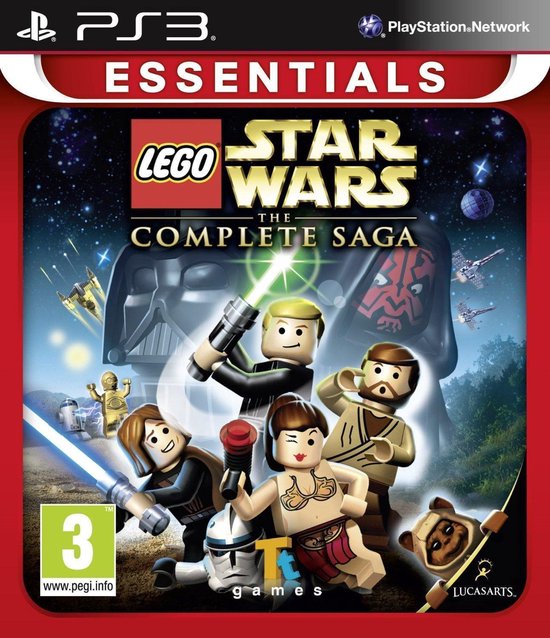 LucasArts LEGO Star Wars: The Complete Saga – Essentials Edition Frans PlayStation 3