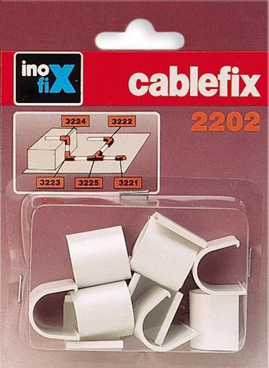 INofix Cablefix 2202 Wit Verlengstukken