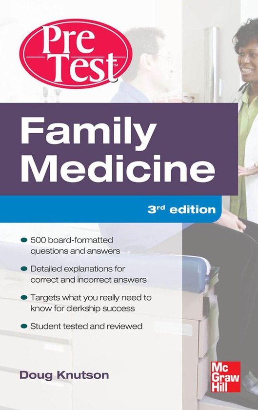 Family Medicine Pretest Self-Assessment and Review, Third Ed ... - cover