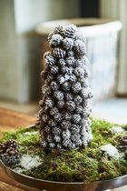 Rivièra Maison Pretty Pine Cone Tree M - Kerstdecoratie - Dennappelboompje