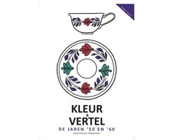 Omslag van Kleurboek voor mensen met dementie: Kleur&vertel de jaren '50 en '60