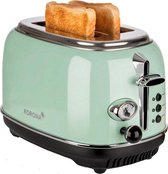 Korona 21665 | Broodrooster | 2 sneetjes | Roosterniveau-indicator | Ontdooien | Roosteren | Opwarmen | 810 watt | Broodjesopzetstuk | Kruimellade | Toaster voor geroosterd brood |